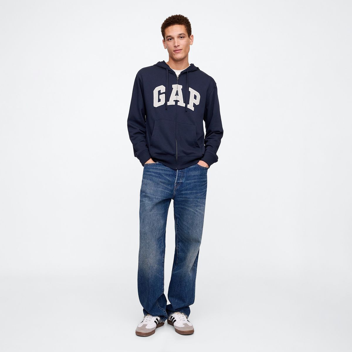 GAP - Hoodie Hombre de Algodón GAP