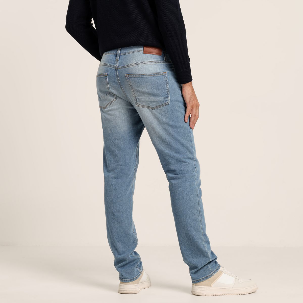 BASEMENT - Jean 5 Bolsillos Hombre Slim de Algodón Basement