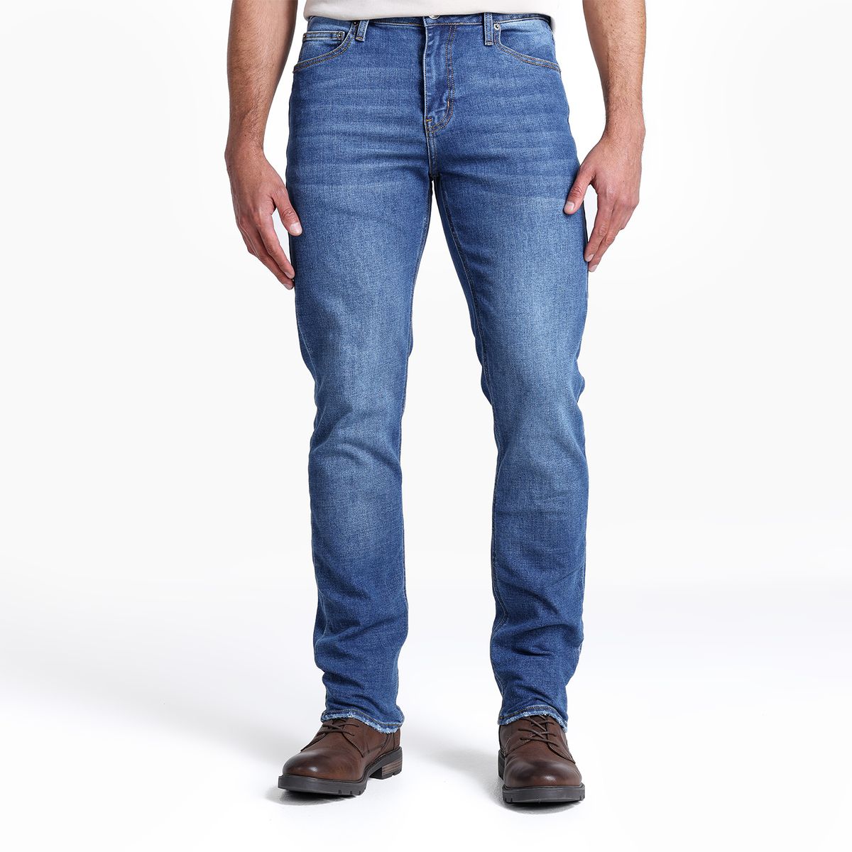BASEMENT - Jean 5 Bolsillos Hombre Slim de Algodón Basement