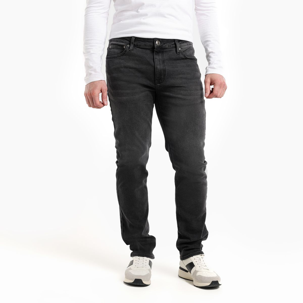 BASEMENT - Jean 5 Bolsillos Hombre Slim de Algodón Basement