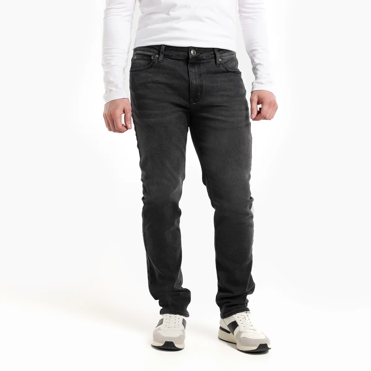 BASEMENT - Jean 5 Bolsillos Hombre Slim de Algodón Basement