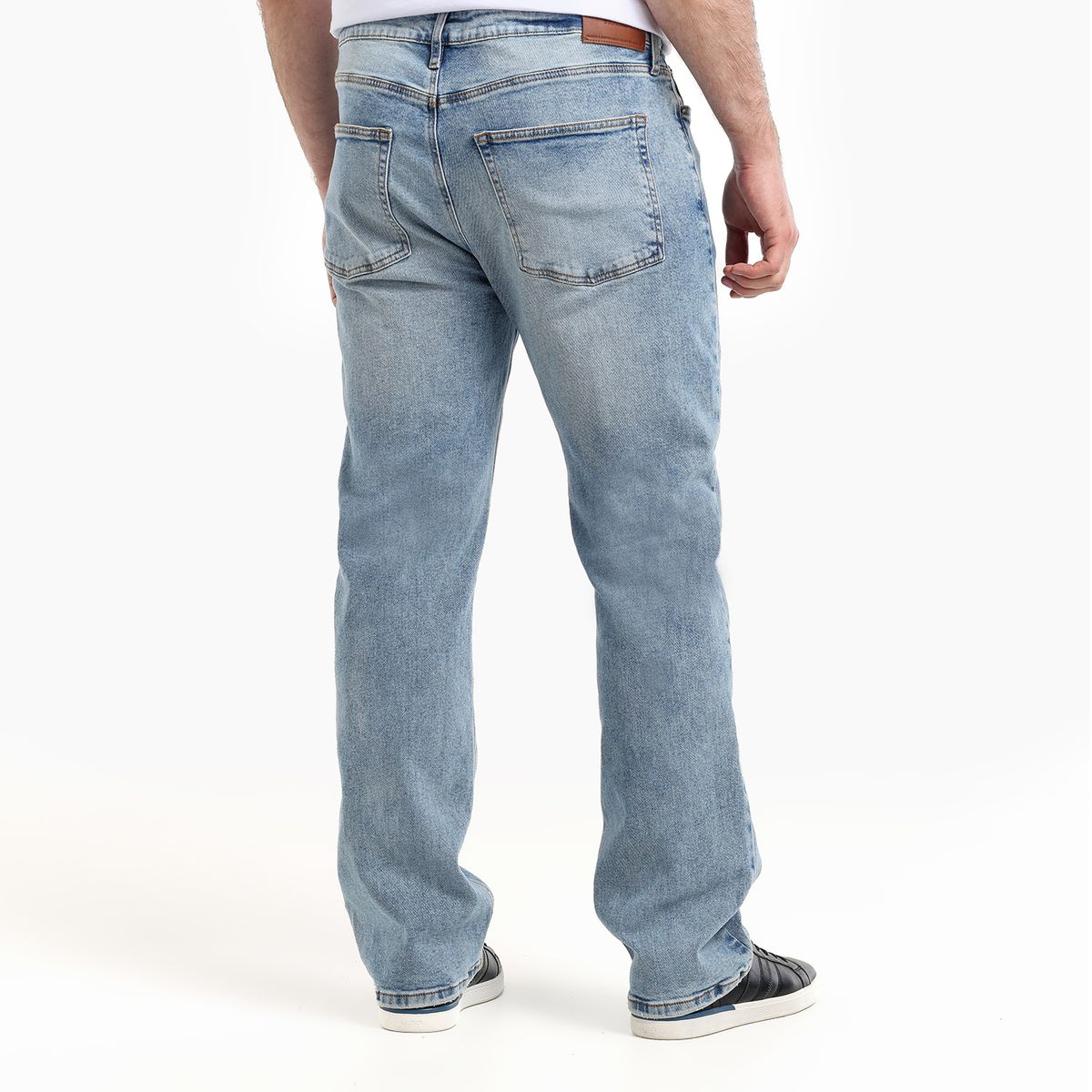 BASEMENT - Jean 5 Bolsillos Hombre Recto de Algodón Basement