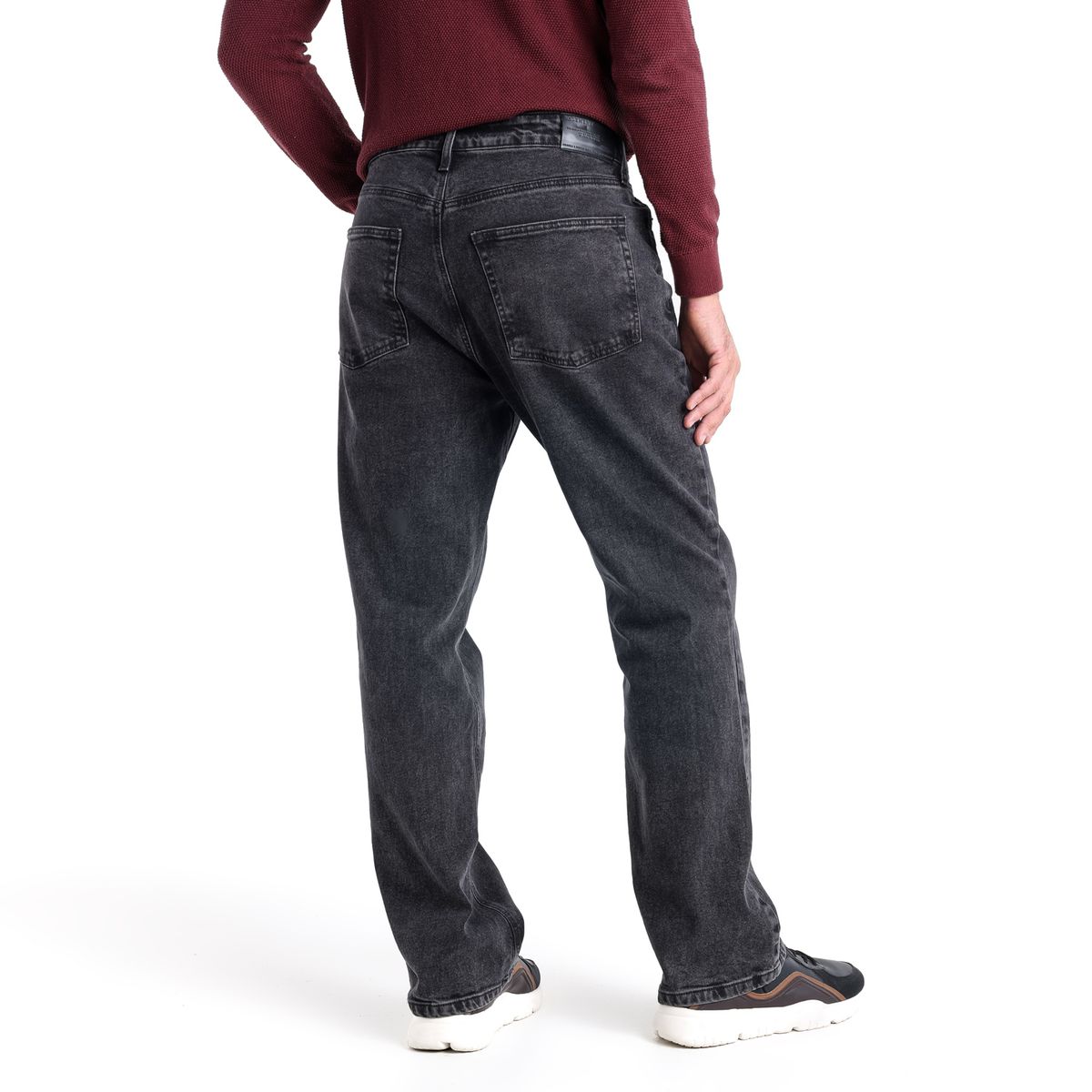 BASEMENT - Jean 5 Bolsillos Hombre Recto de Algodón Basement