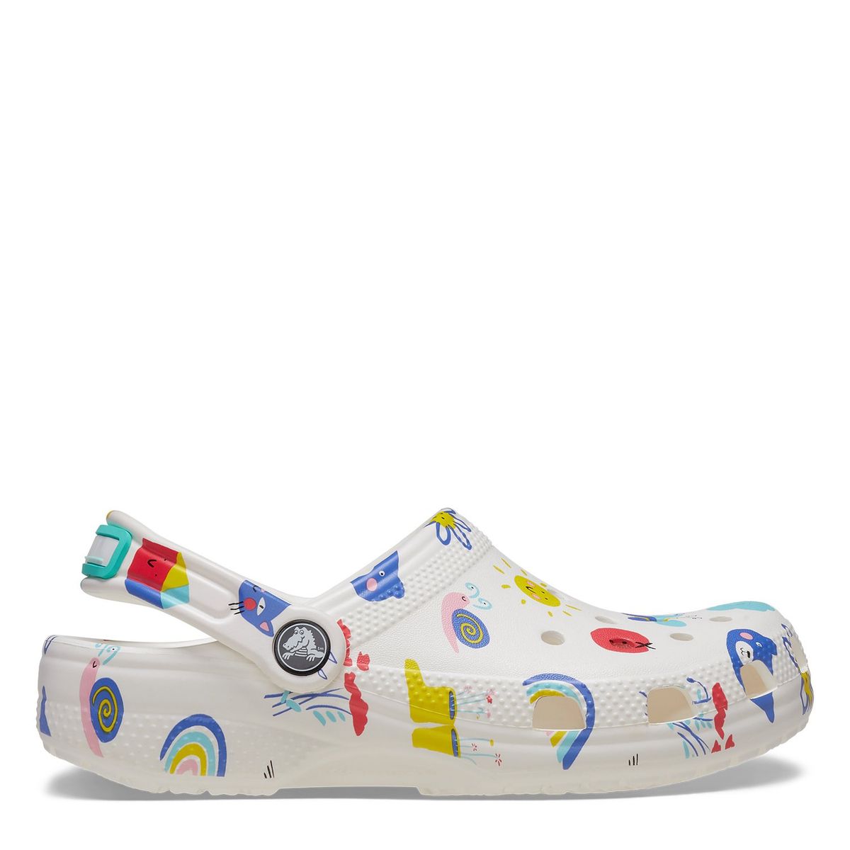 CROCS - Sandalias Crocs Classic Doodle Print Clog T Niña  