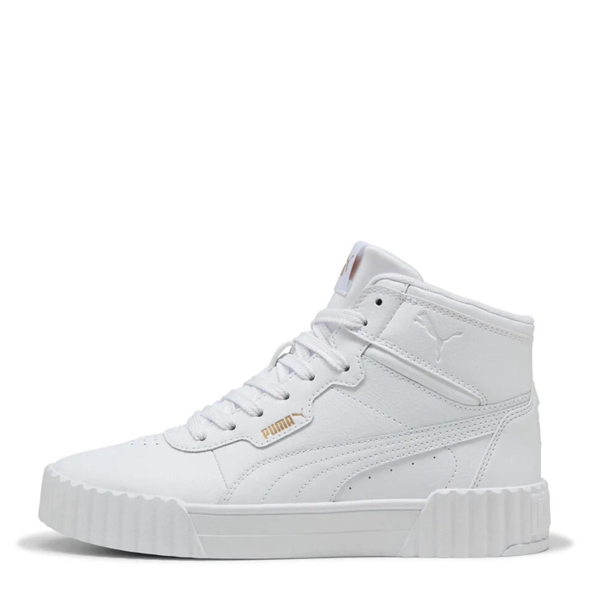 PUMA - Tenis Puma Moda Carina 3.0 Mid Mujer Blanco