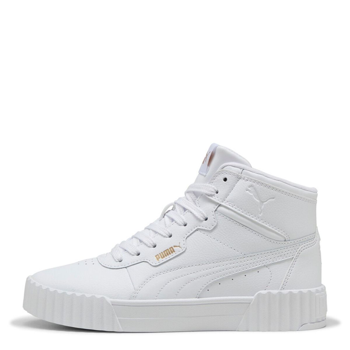 PUMA - Tenis Puma Moda Carina 3.0 Mid Mujer Blanco