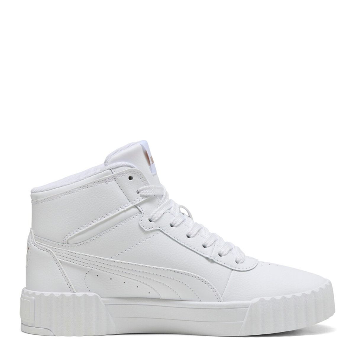 PUMA - Tenis Puma Moda Carina 3.0 Mid Mujer Blanco