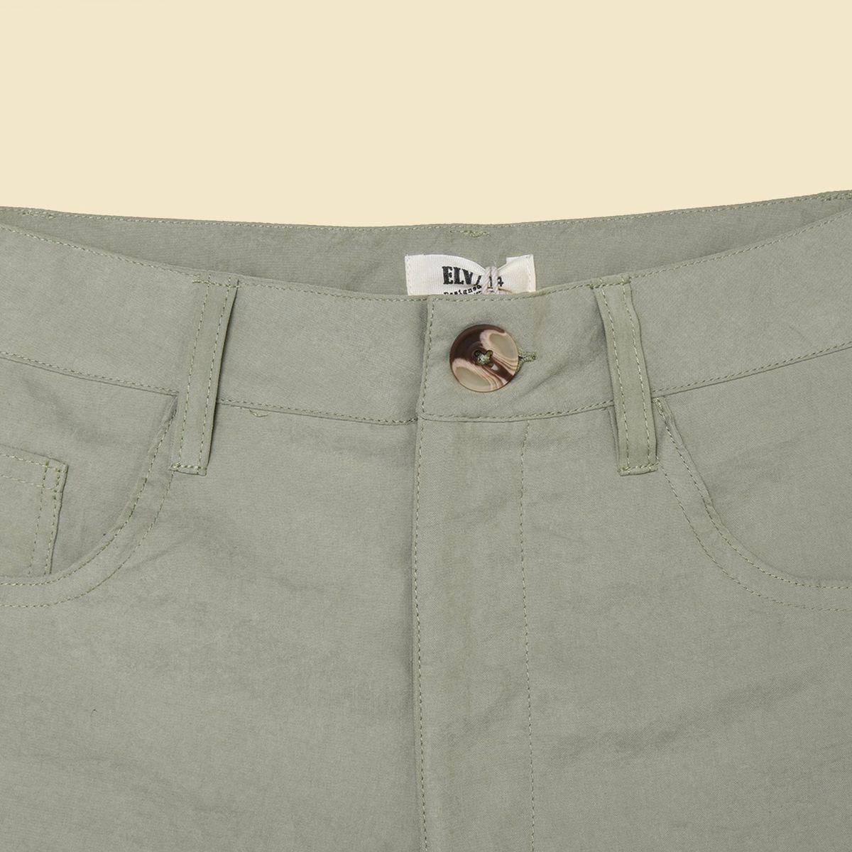 ELV - Short Niña Tiro medio Algodón Elv