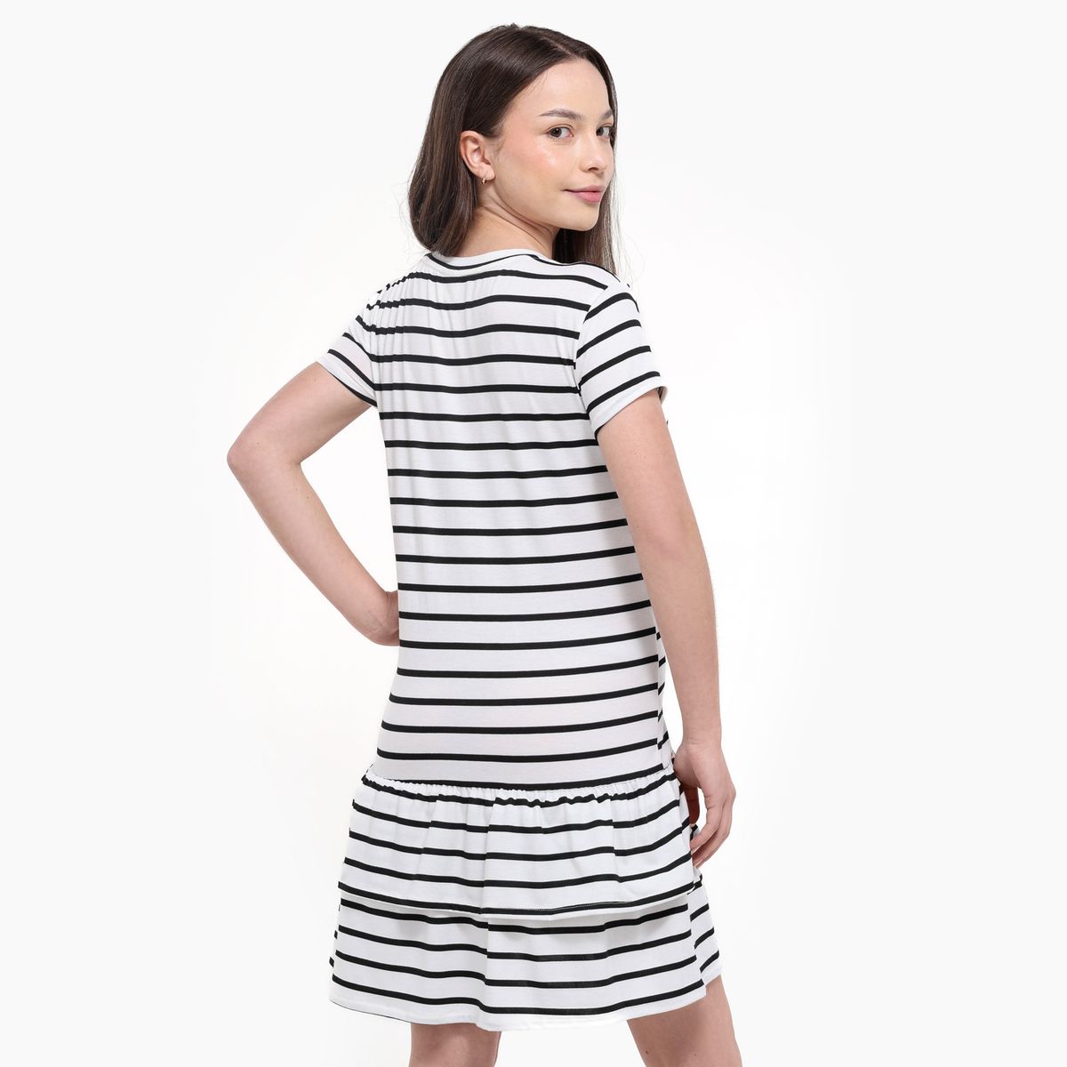 ELV - Vestido Niña Manga corta Algodón Elv