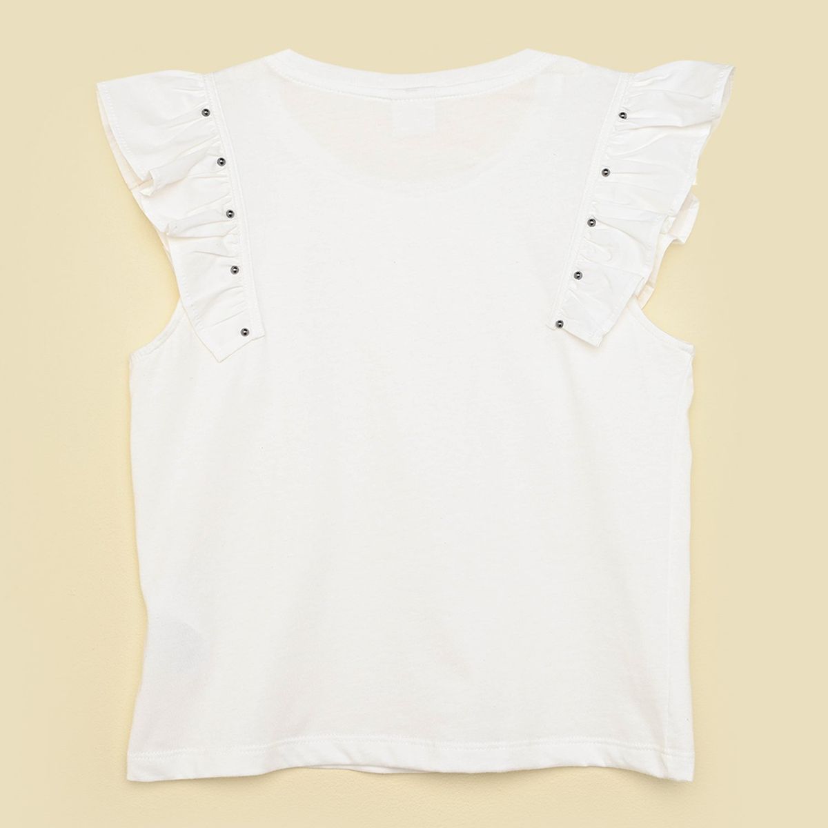 ELV - Blusa Niña  Manga corta Algodón Elv