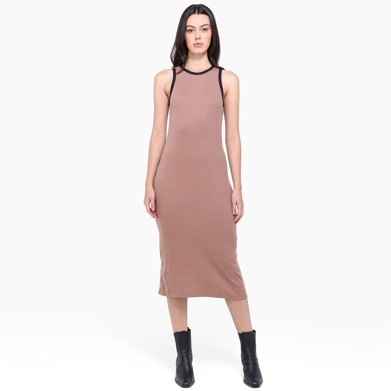 BASEMENT - Vestido Mujer Medio Basement