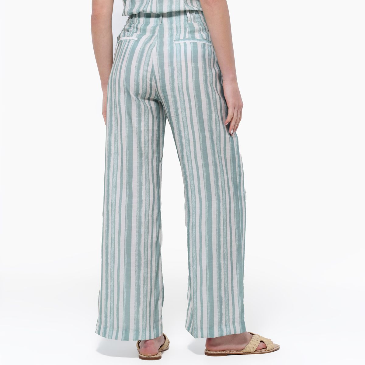 BASEMENT - Pantalón Recto Mujer Tiro medio Basement