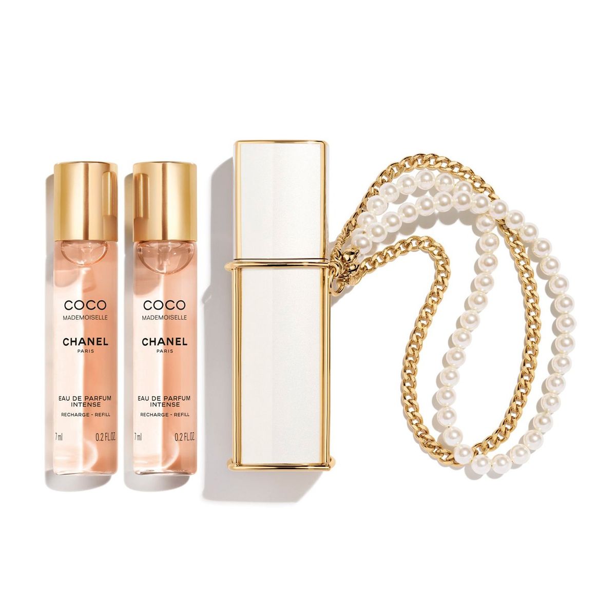 CHANEL - Mujer Chanel Coco Mademoiselle Intense Vaporizador Para El Bolso Recargable 3 X 7Ml  Eau De Parfum