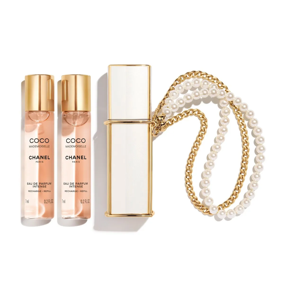 CHANEL - Mujer Chanel Coco Mademoiselle Intense Vaporizador Para El Bolso Recargable 3 X 7Ml  Eau De Parfum