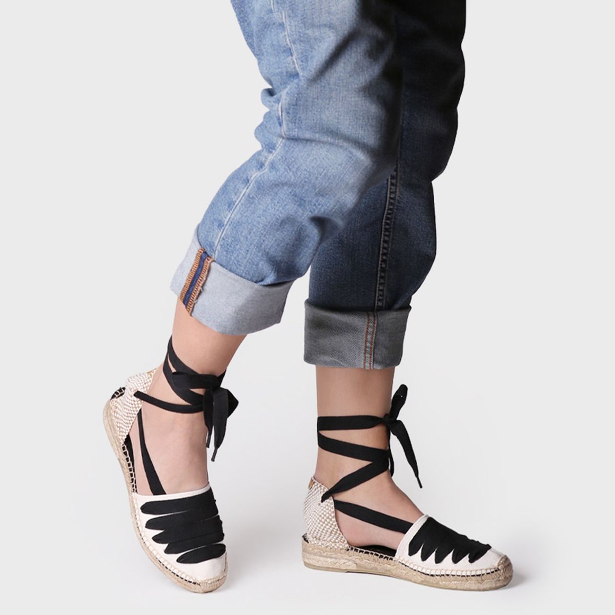 TONI PONS - Alpargatas Toni Pons para Mujer  Gavet-Cu Negro