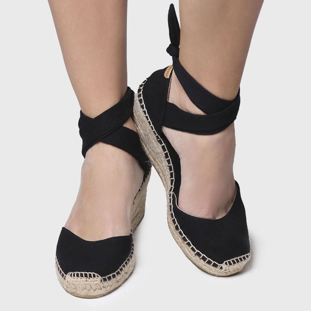 TONI PONS - Alpargatas Toni Pons para Mujer con tacón corrido Julia Negro