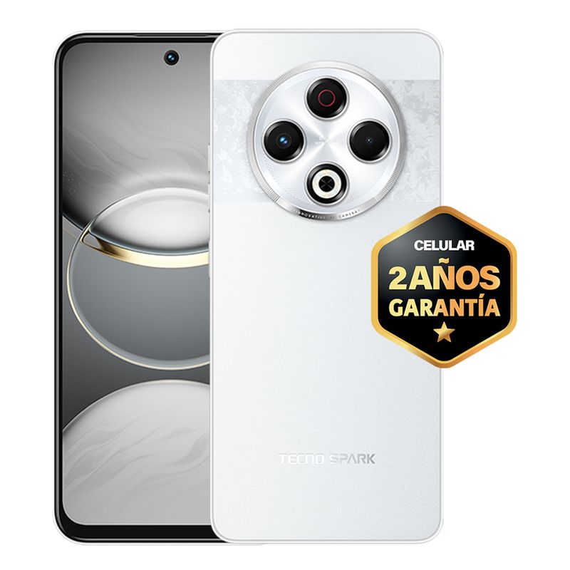 TECNO MOBILE - Celular TECNO|SPARK 30 256GB | 8GB RAM | cámara posterior 64MP |cámara frontal 13MP| pantalla 6,78 pulgadas |Con cargador + Case | Color Amarillo