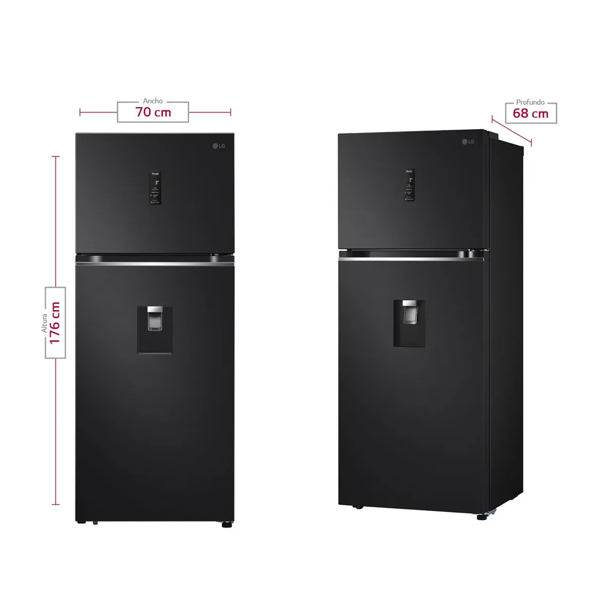 LG - Nevera Congelador superior LG 394 lt Netos VT40SPM