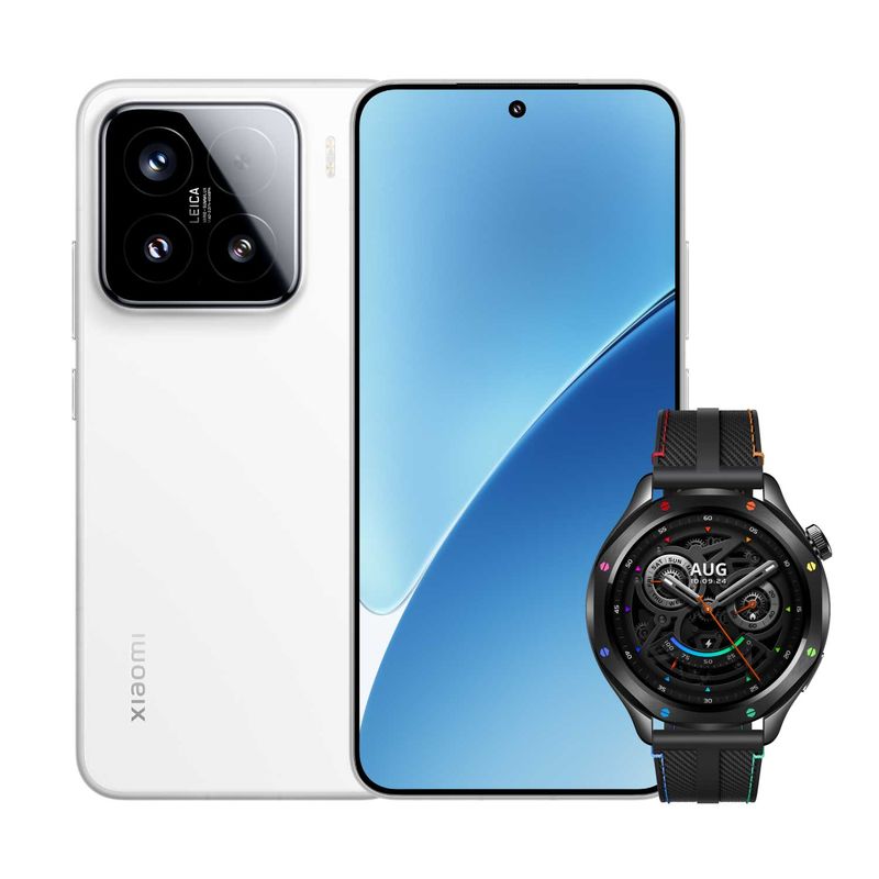 XIAOMI - Celular Xiaomi 15 5G 512GB | 12GB  RAM | Reloj |Cámara Posterior 50MP+50MP+50MP+50MP | Cámara frontal 32MP | Pantalla 6,73 pulgadas + Snapdragon 8 Elite