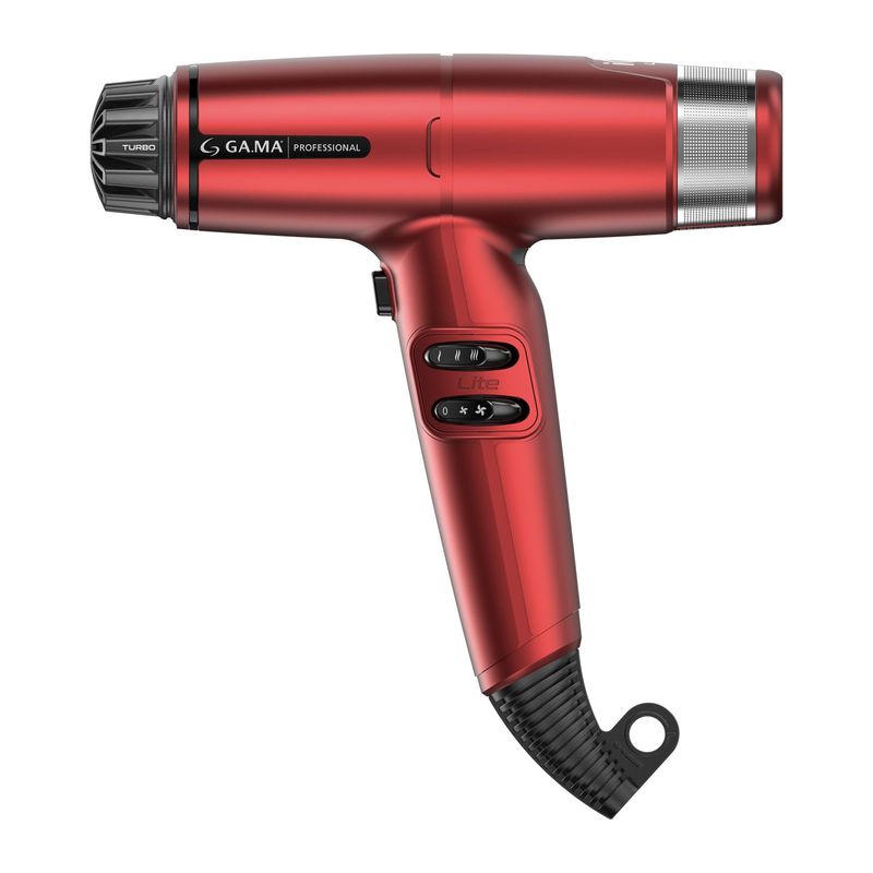 GAMA - Secador de pelo Prof Gama Iq Lite Max Red 1500 A 1700 W Iones AC