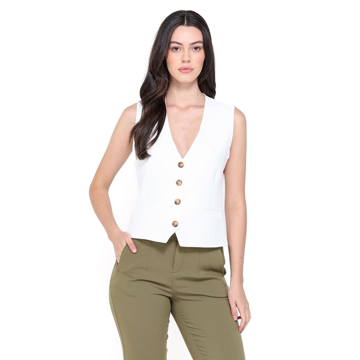 BASEMENT - Chaleco Mujer  Basement