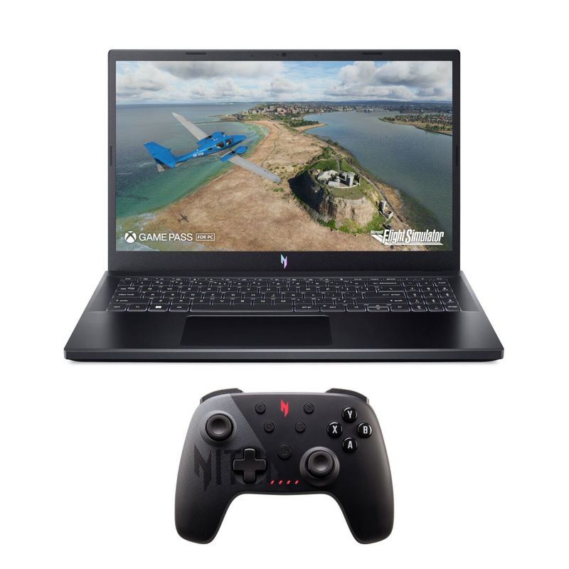 ACER - Portátil Gaming Nitro V15 Acer | Intel Core i5 | 16GB de RAM | 512GB SSD de Almacenamiento | Windows 11 | Pantalla 15,6 pulgadas | ANV15-51-56N2 | Computador Gaming portátil