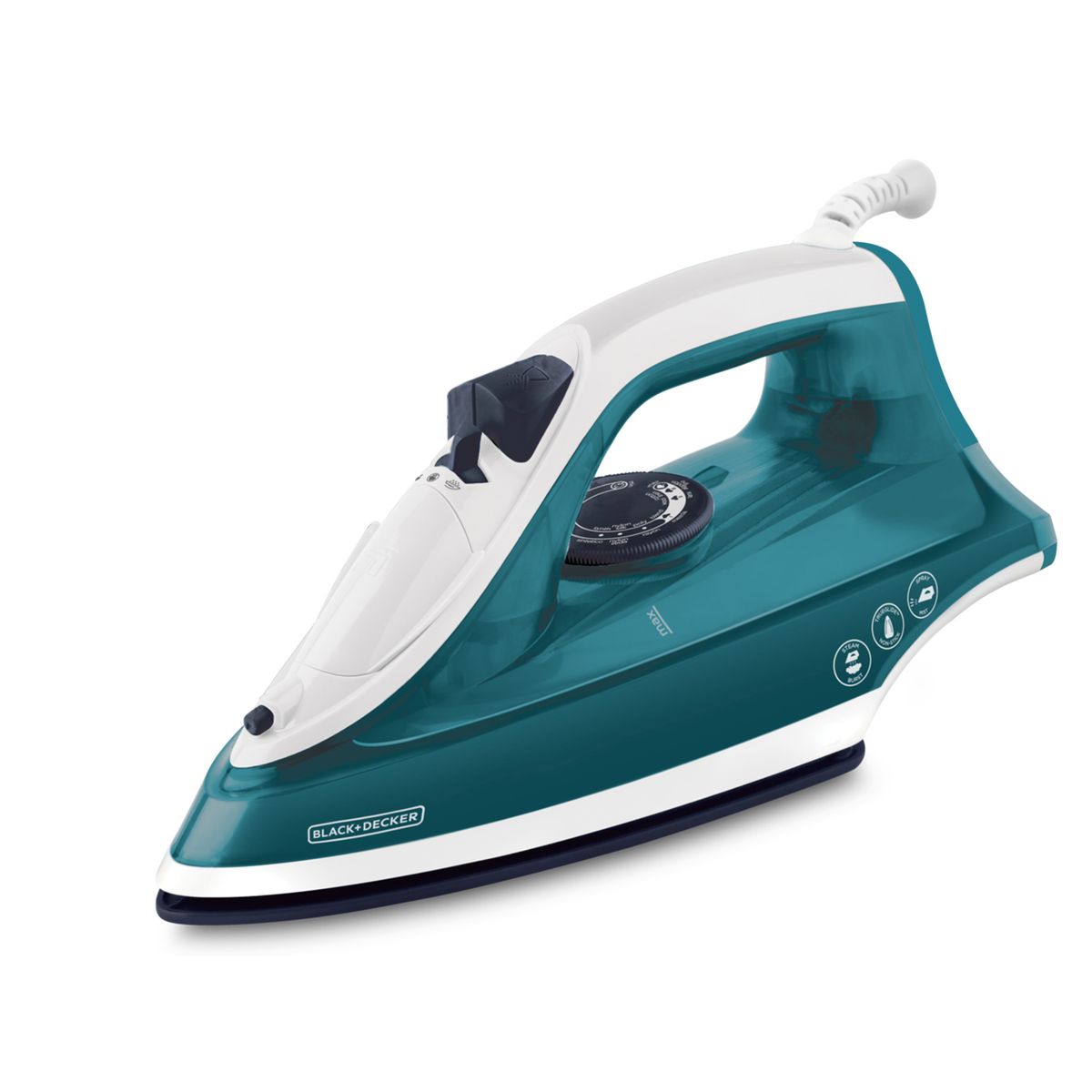 BLACK+DECKER - Plancha con golpe de vapor BLACK+DECKER TrueGlide¿ Colors, IRBD365