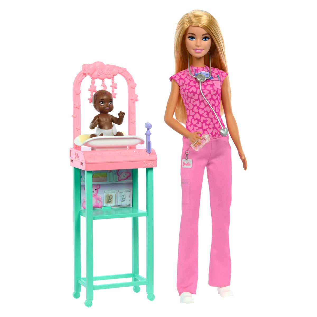BARBIE - Juguete didáctico Barbie Muñeca : Set de Profesiones con Muñeca. Producto aleatorio