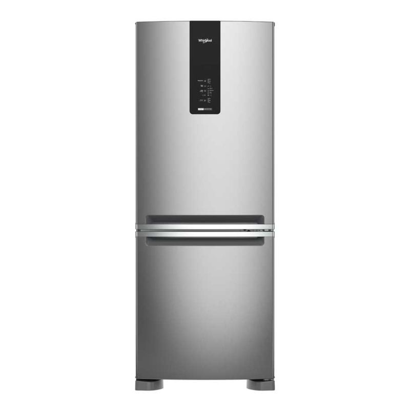 WHIRLPOOL - Nevera Bottom Mount Whirlpool 448 Lts Gris Wre56Cktw
