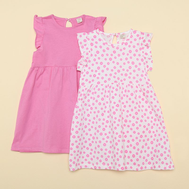 YAMP - Vestido para Bebé niña pack de 2 unidades Yamp