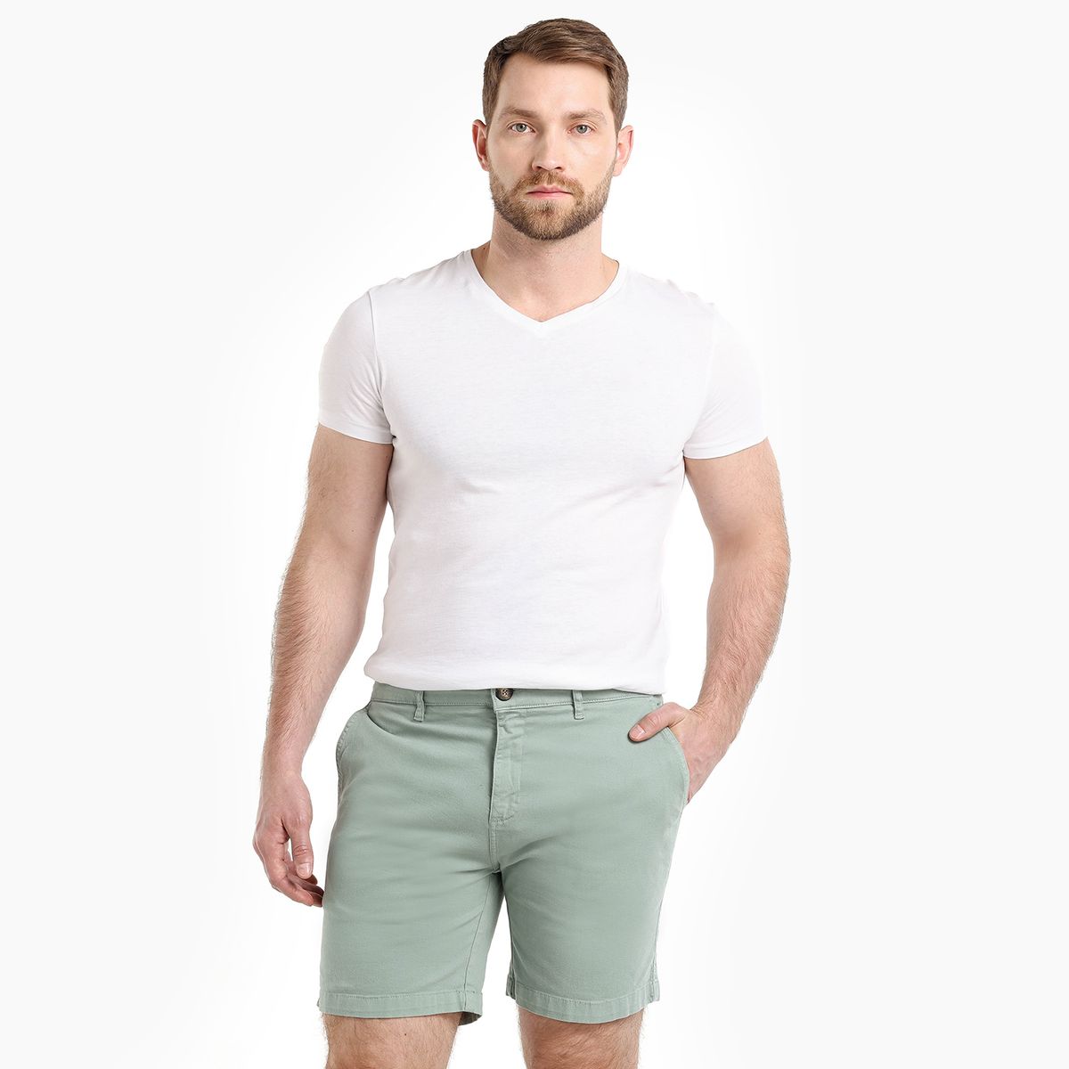 BASEMENT - Bermuda Hombre de Algodón Basement