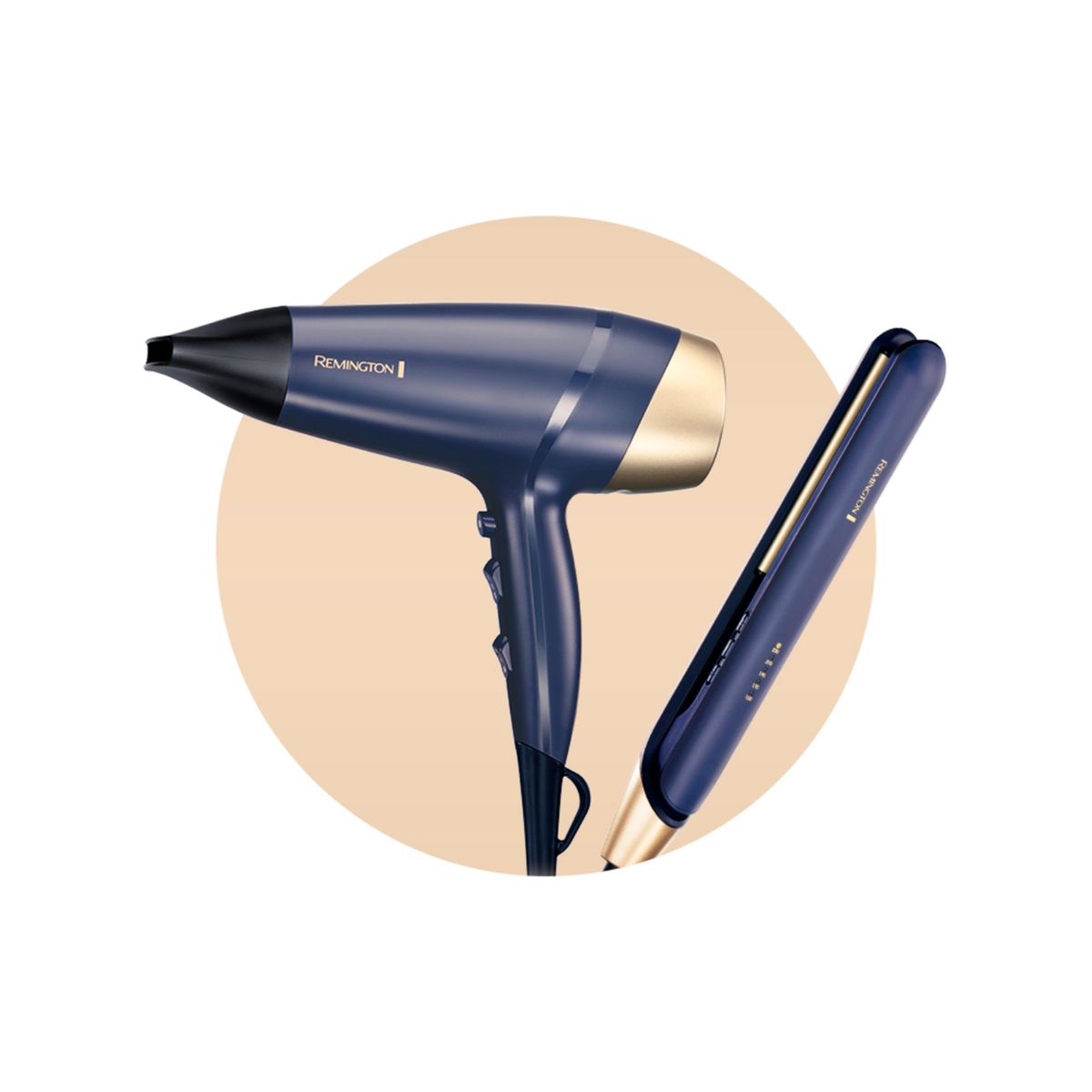 REMINGTON - Combo REMINGTON Secador D5805 + Alisador S5805