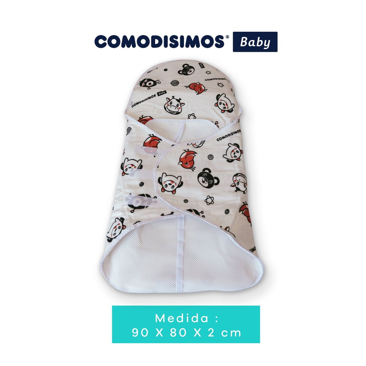 COMODISIMOS - Baby Cover Hipoalergénico Ideal para los primeros meses del Bebé Lavable  