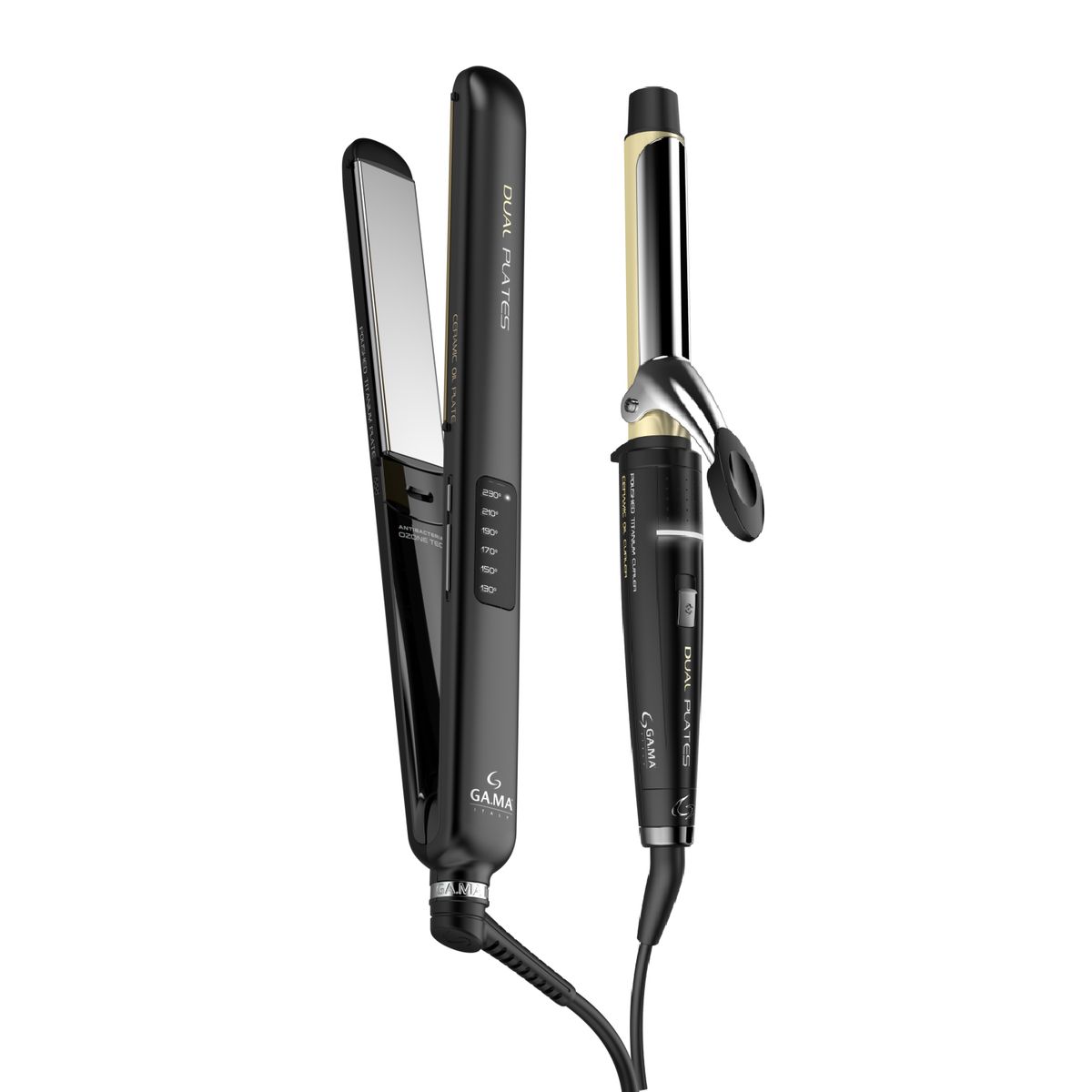 GAMA - Combo Gama Plancha + Rizador Dual 19MM