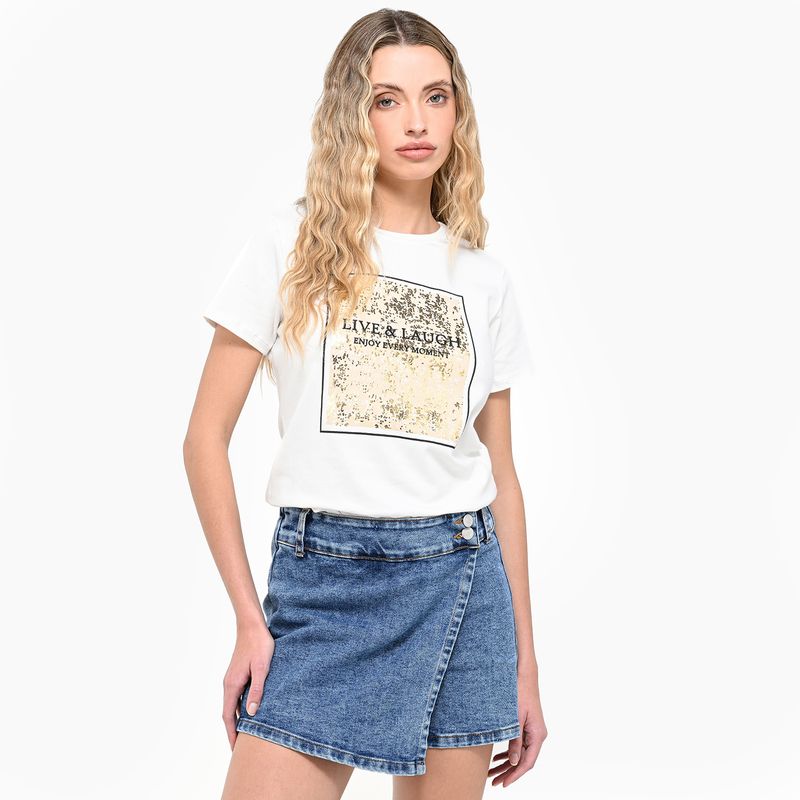 MOSSIMO - Falda short Maxi Mujer de Algodón Mossimo