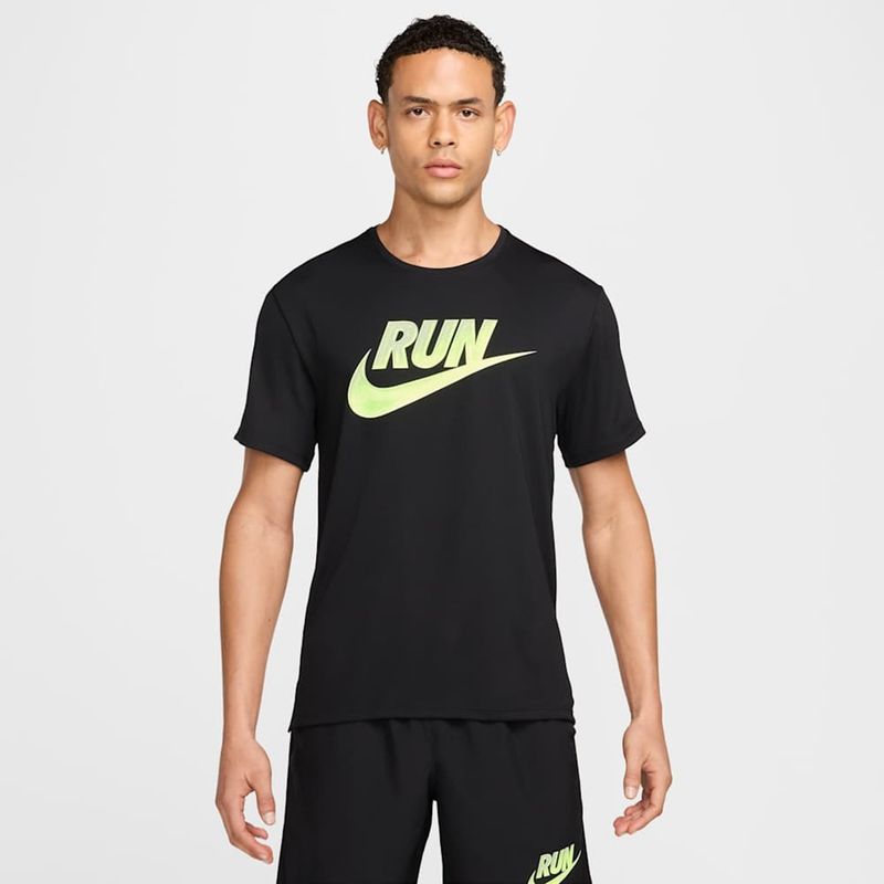 NIKE - Camiseta Hombre Nike Manga corta Running Comodidad y confort