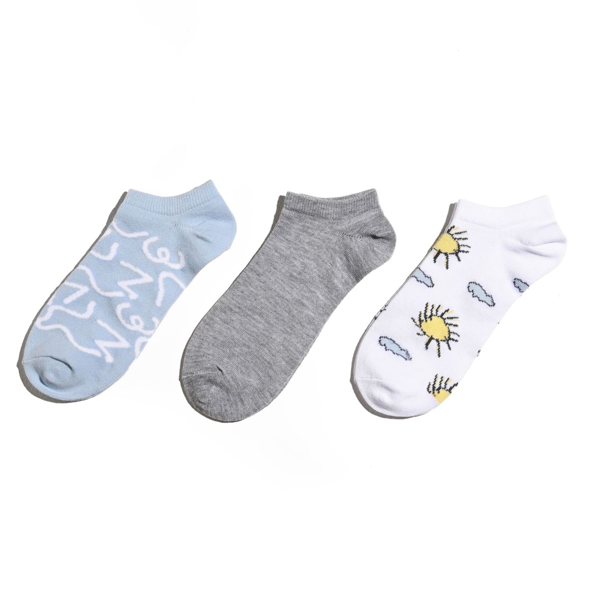 SYBILLA - Medias Mujer Corto Pack de 3 Sybilla