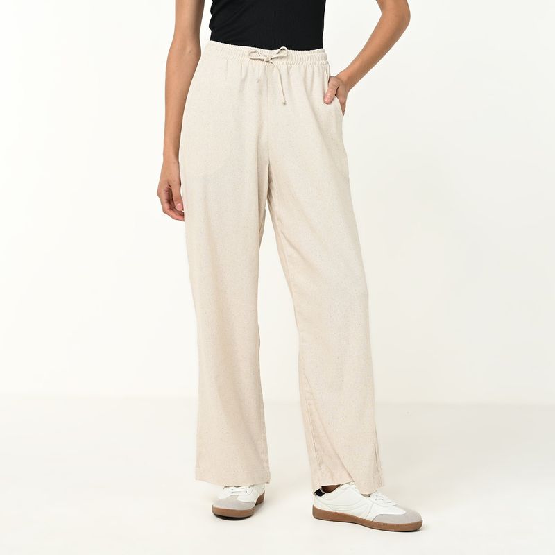 DOO AUSTRALIA - Pantalón Wide leg Mujer Tiro alto Doo Australia