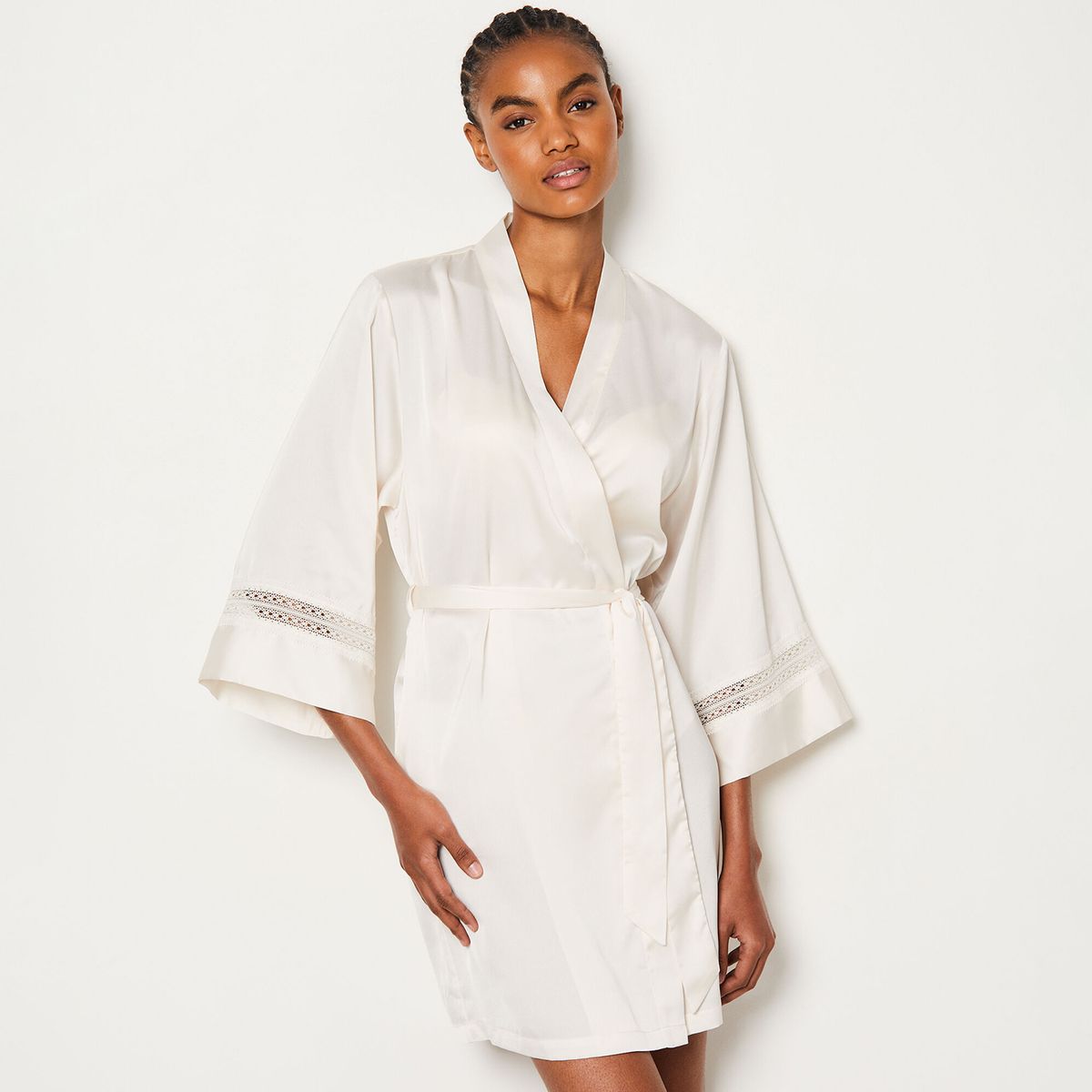 ETAM - Bata para dormir Mujer Medio Manga 3/4 Etam