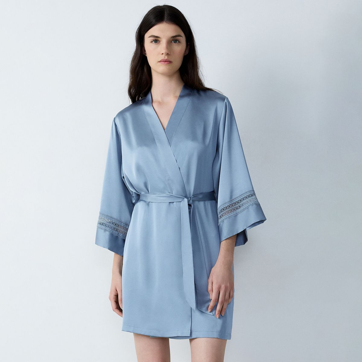 ETAM - Bata para dormir Mujer Medio Manga 3/4 Etam