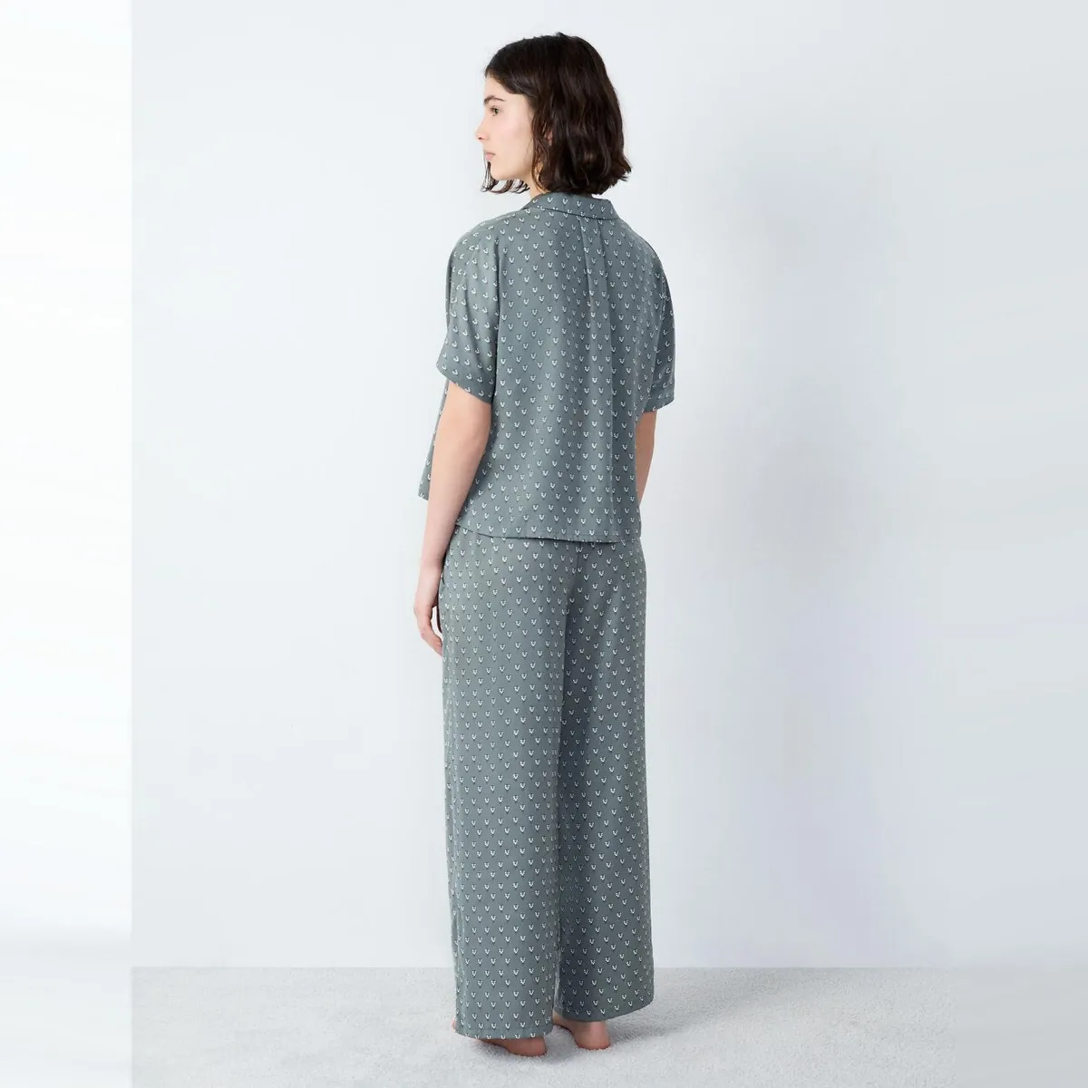 ETAM - Camisa de dormir para Mujer Manga corta Etam