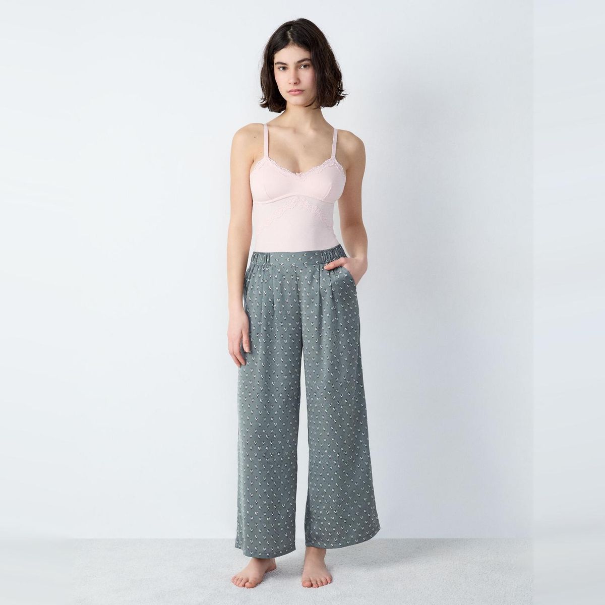 ETAM - Pantalón de pijama para Mujer de Viscosa Etam