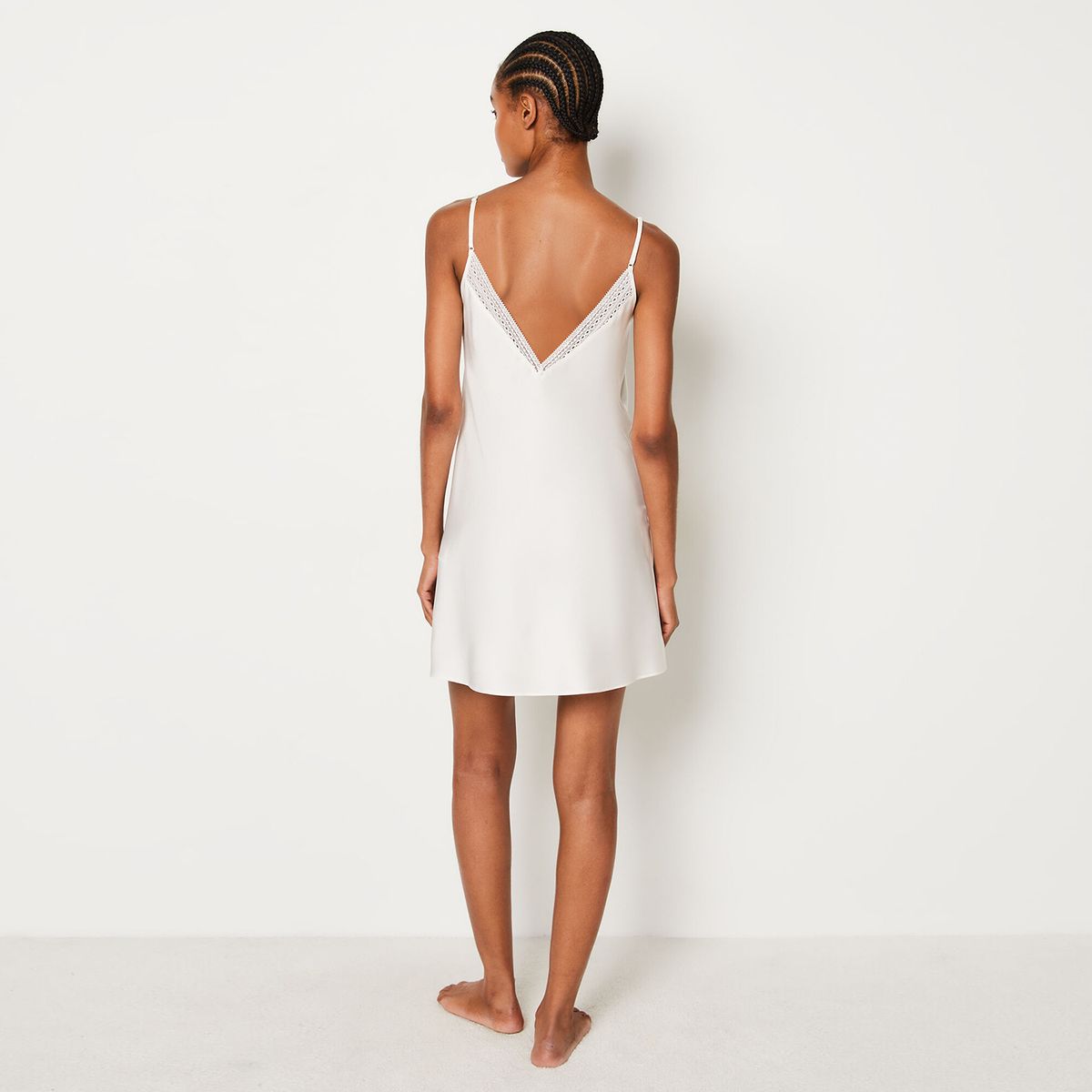 ETAM - Vestido de dormir para Mujer Corto con Encaje Etam