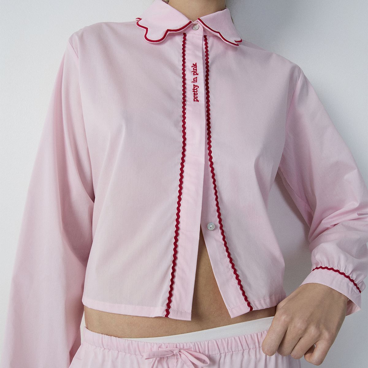 ETAM - Camisa de dormir para Mujer Corto Manga larga de Algodón Etam