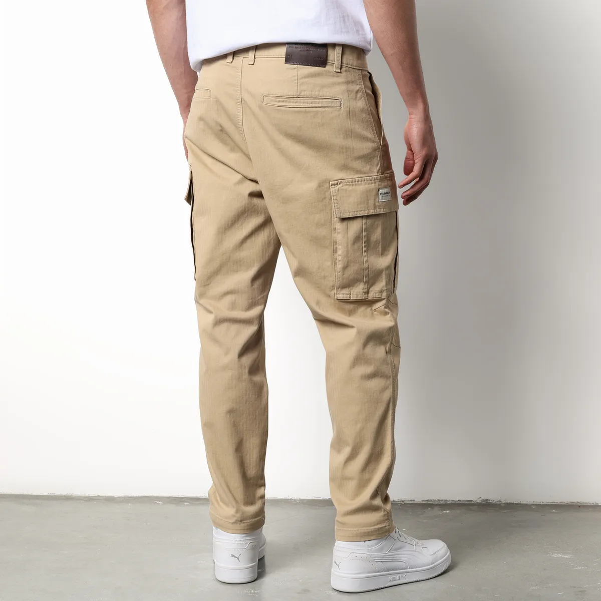 DENIMLAB - Pantalón cargo Hombre de Algodón Denimlab