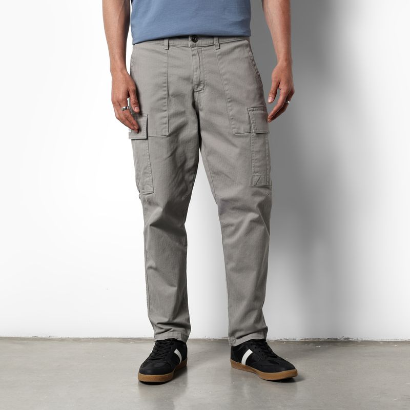 DENIMLAB - Pantalón cargo Hombre de Algodón Denimlab