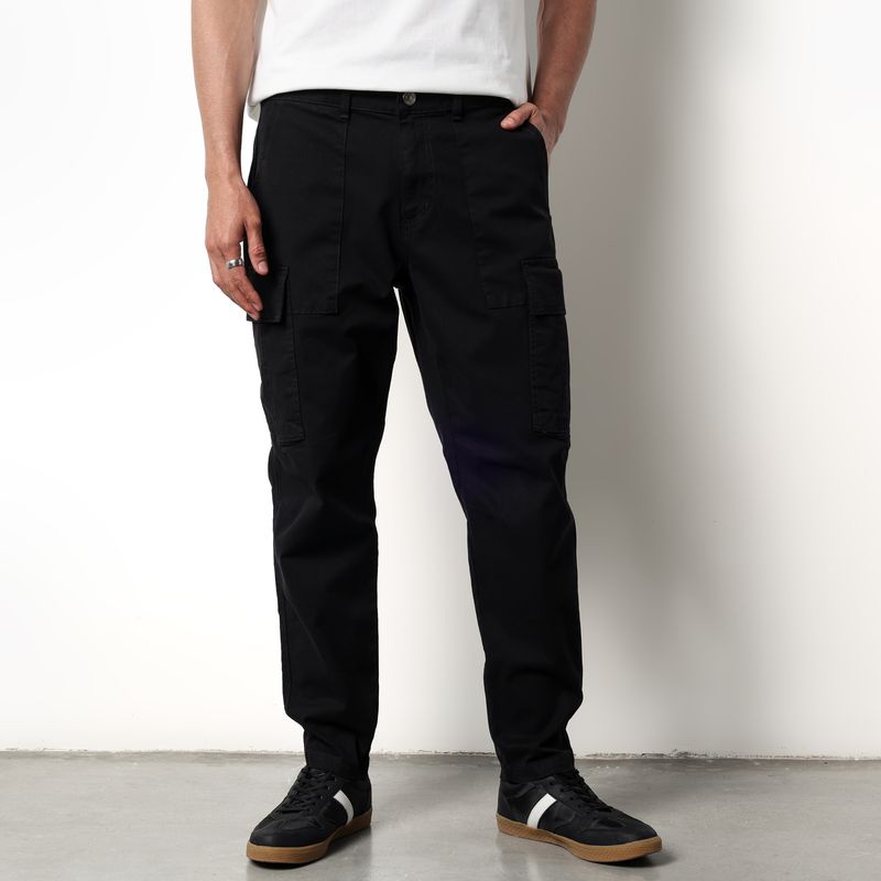 DENIMLAB - Pantalón cargo Hombre de Algodón Denimlab