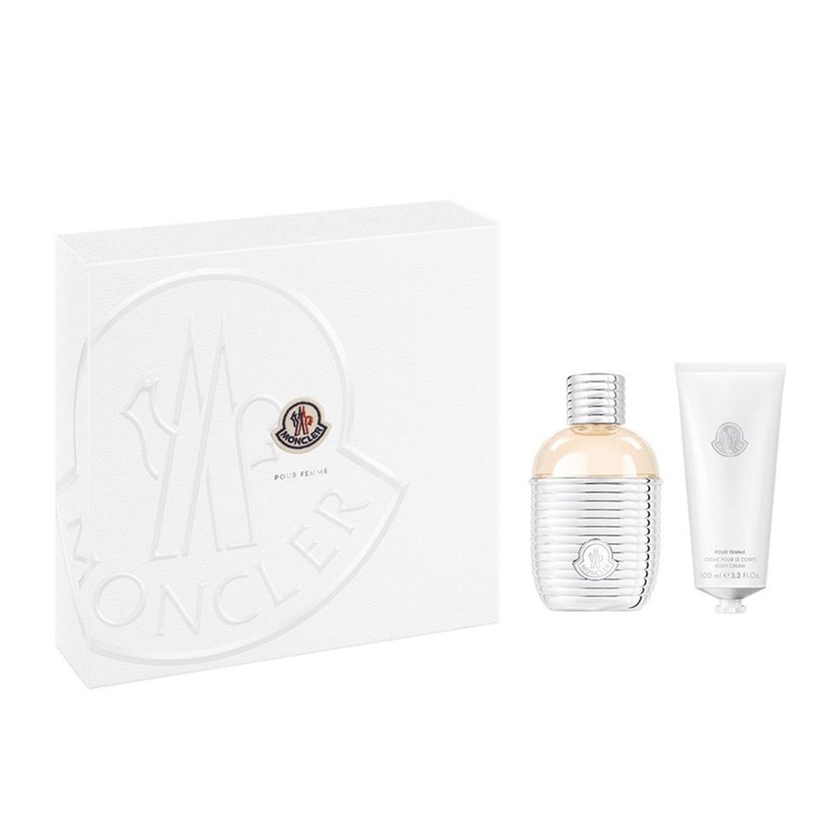 MONCLER - Set de Perfume Mujer Moncler Eau parfum 60 ml , Body Cream 100 ml 