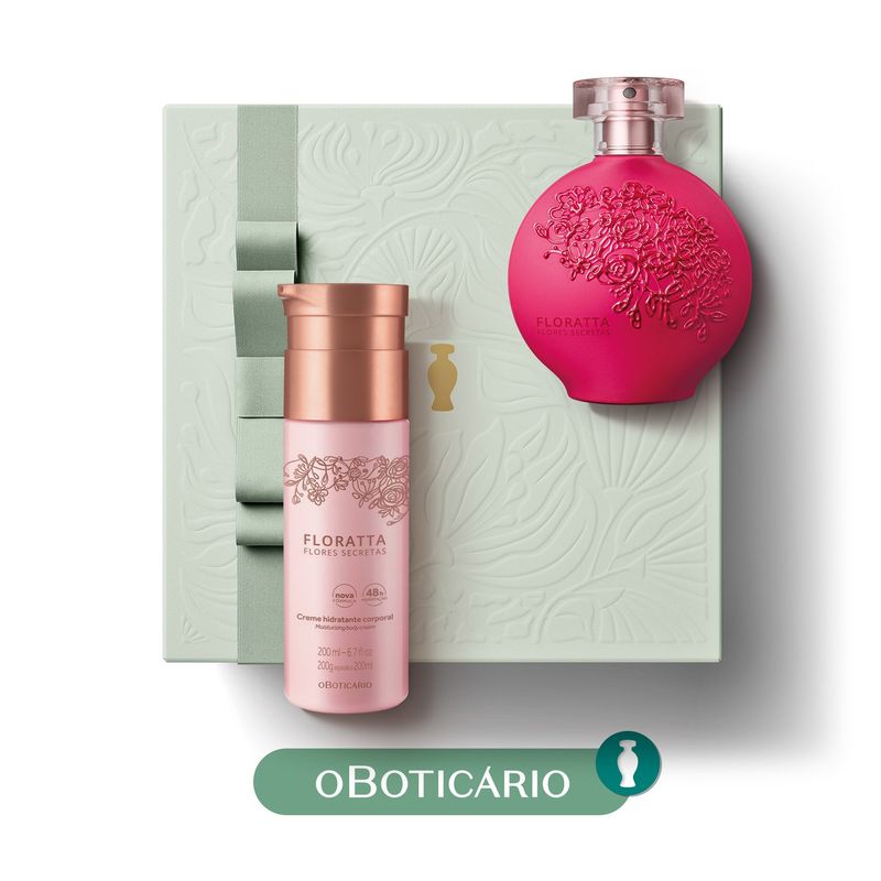 FLORATTA - Set De Perfumería Mujer Floratta Cr H Cpo F/Secret 200 G V2 Exp - Edt F/Secret 75 Ml V2 Exp