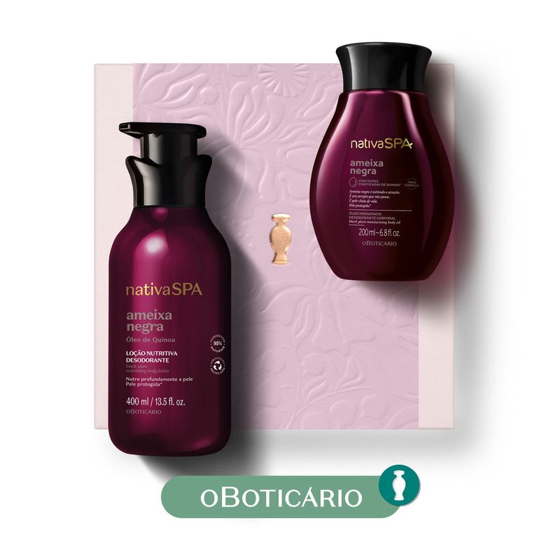 NATIVA SPA - Hidratantes corporales KIT NATIVA SPA AMEIXA
 NEGRA MADRES 25 Nativa Spa Incluye: 2